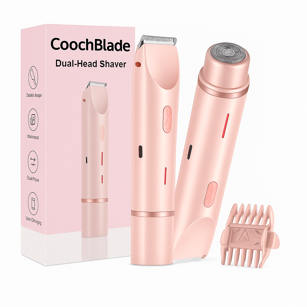 CoochBlade™ 2 in 1 body shaver