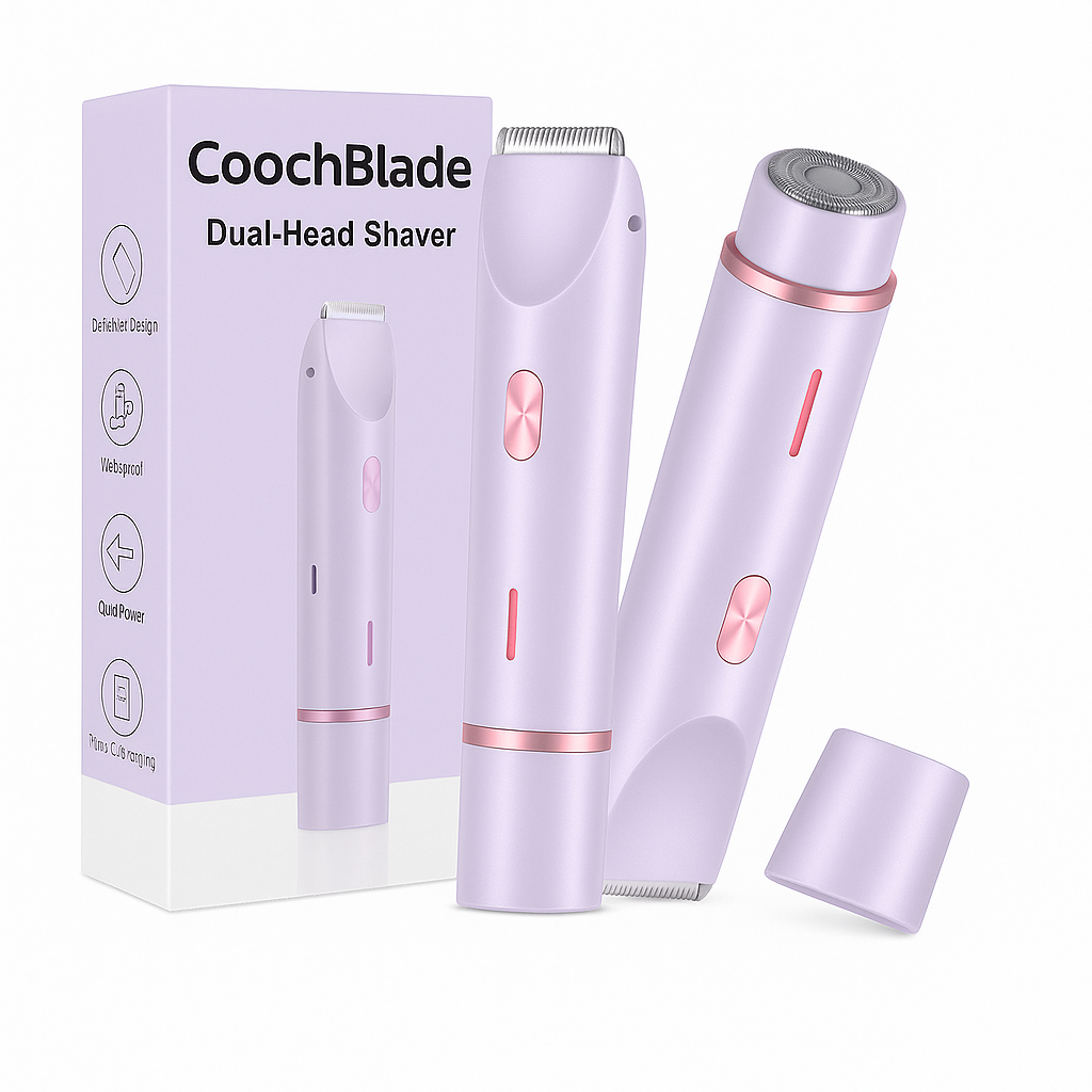 CoochBlade™ 2 in 1 body shaver