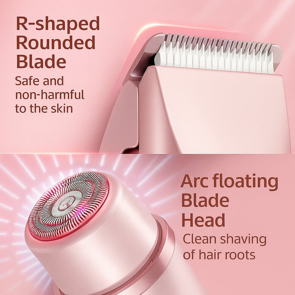 CoochBlade™ 2 in 1 body shaver